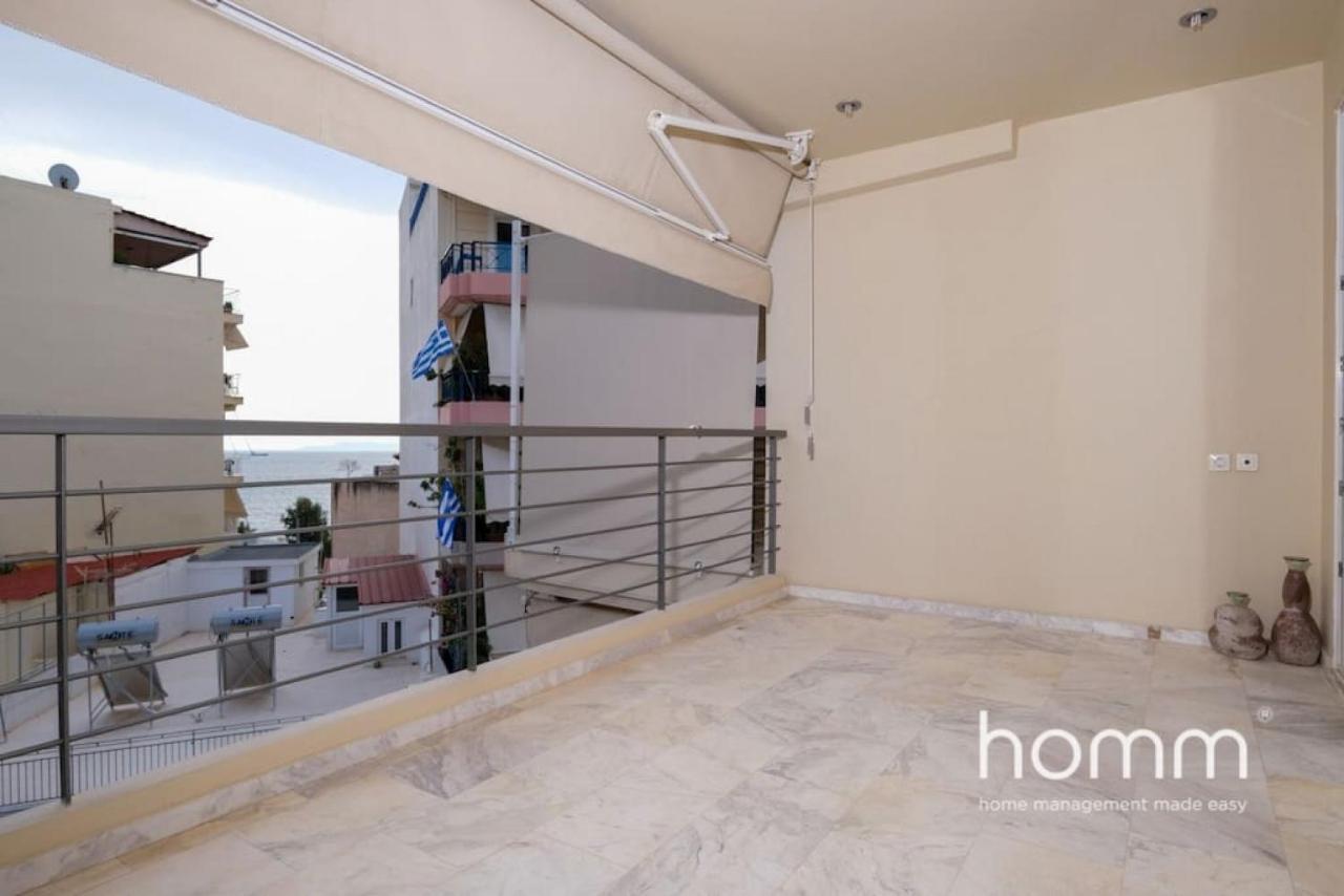 Piraeus Homm Apartment In Kazanova Str Sea View Εξωτερικό φωτογραφία